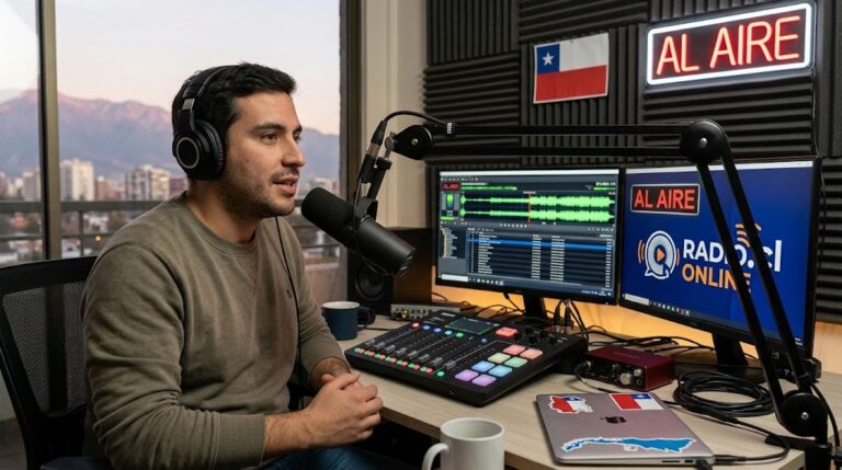 Guía Paso a Paso: Cómo Crear una Estación de Radio Online desde Chile