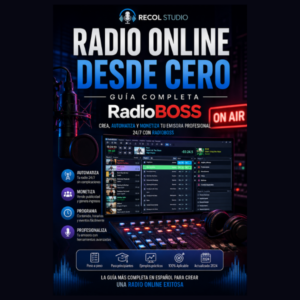 RADIO ONLINE DESDE CERO CON QUIA COMPLETA CON RADIO BOSS
